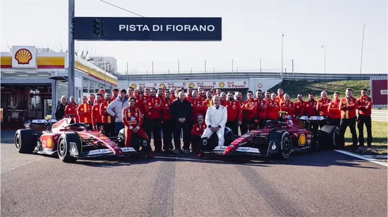 Ferrari bids Carlos Sainz Jr goodbye by letting him share the track with his dad