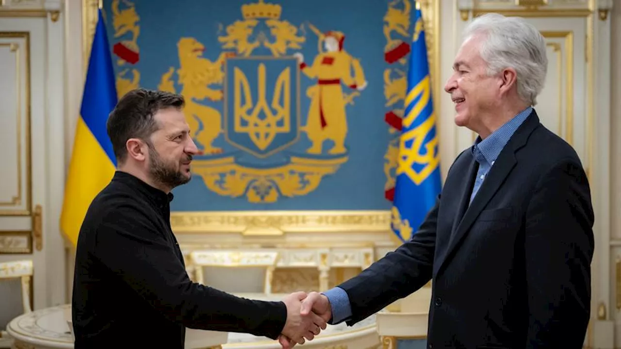 In rare public disclosure, Zelenskyy says he met CIA director in Ukraine