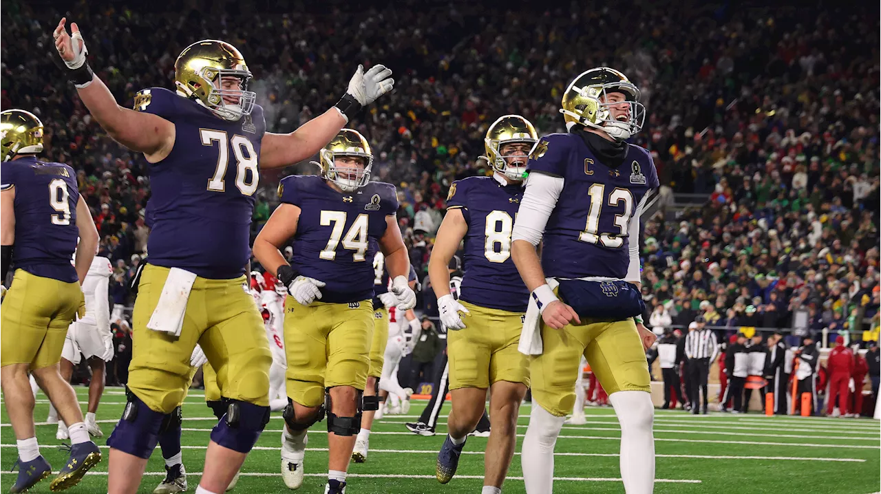 Notre Dame begins new playoff era with impressive win over Rourke, Indiana