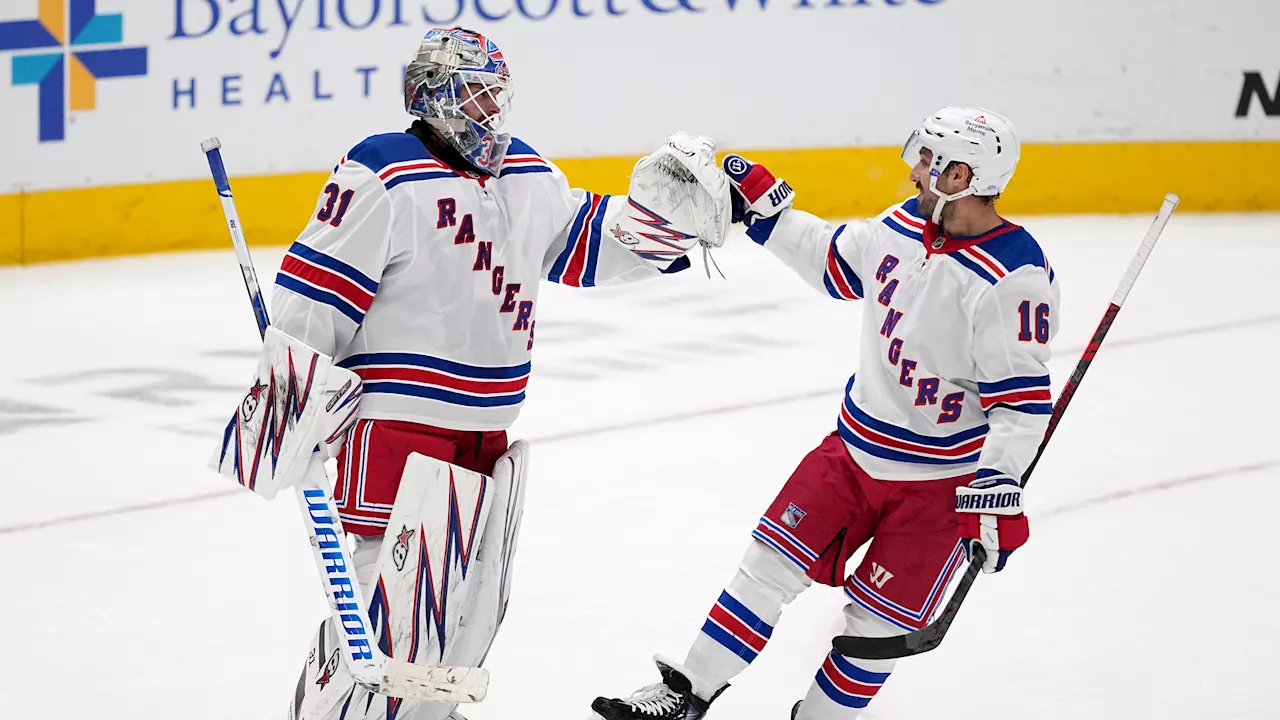 Shesterkin dazzles with 41 saves as Rangers beat Stars to end three-game losing streak