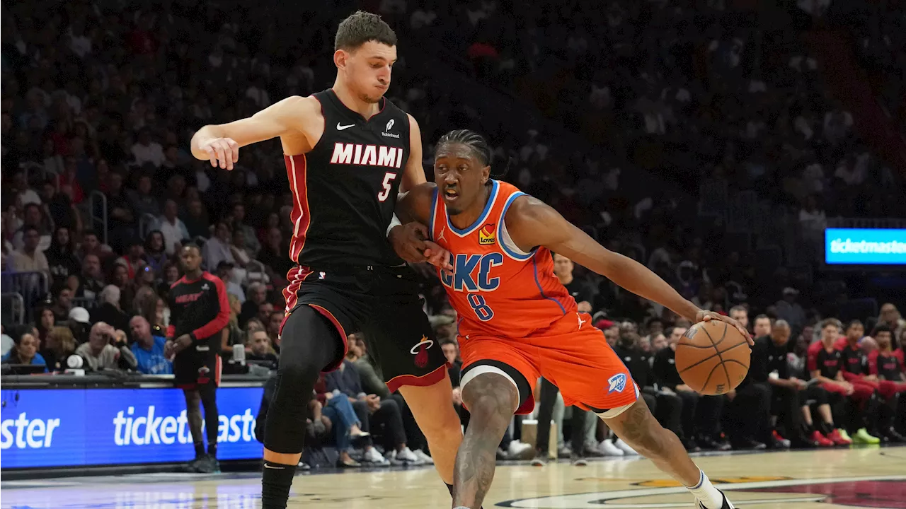 Williams scores 33 points, Thunder remain red-hot by topping Heat