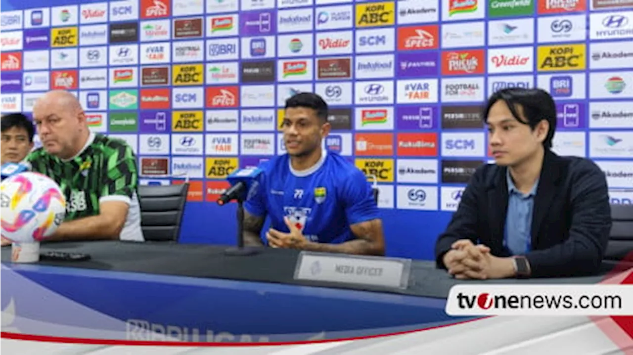 Ciro Alves Janji Tampil Maksimal Meski Masa Persiapan Persib Bandung Tidak Ideal Saat Jamu Persita Tangerang