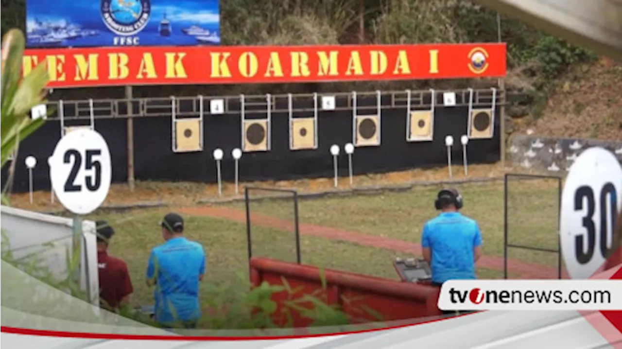 Lomba Menembak Piala Pangkoarmada Satu Meriahkan Hari Armada di Tanjungpinang