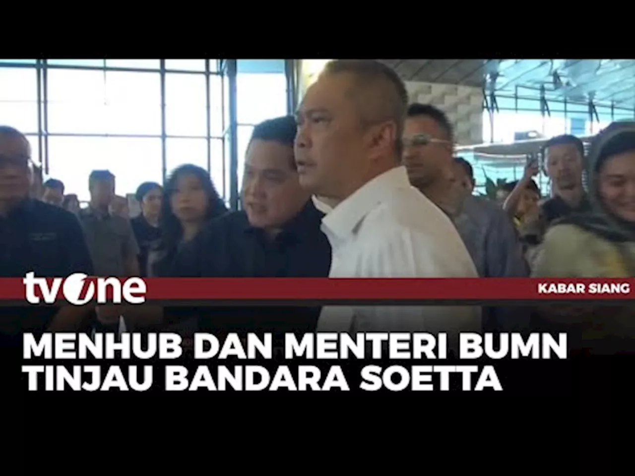 Menteri BUMN dan Menteri Perhubungan Tinjau Kesiapan Bandara Soekarno Hatta