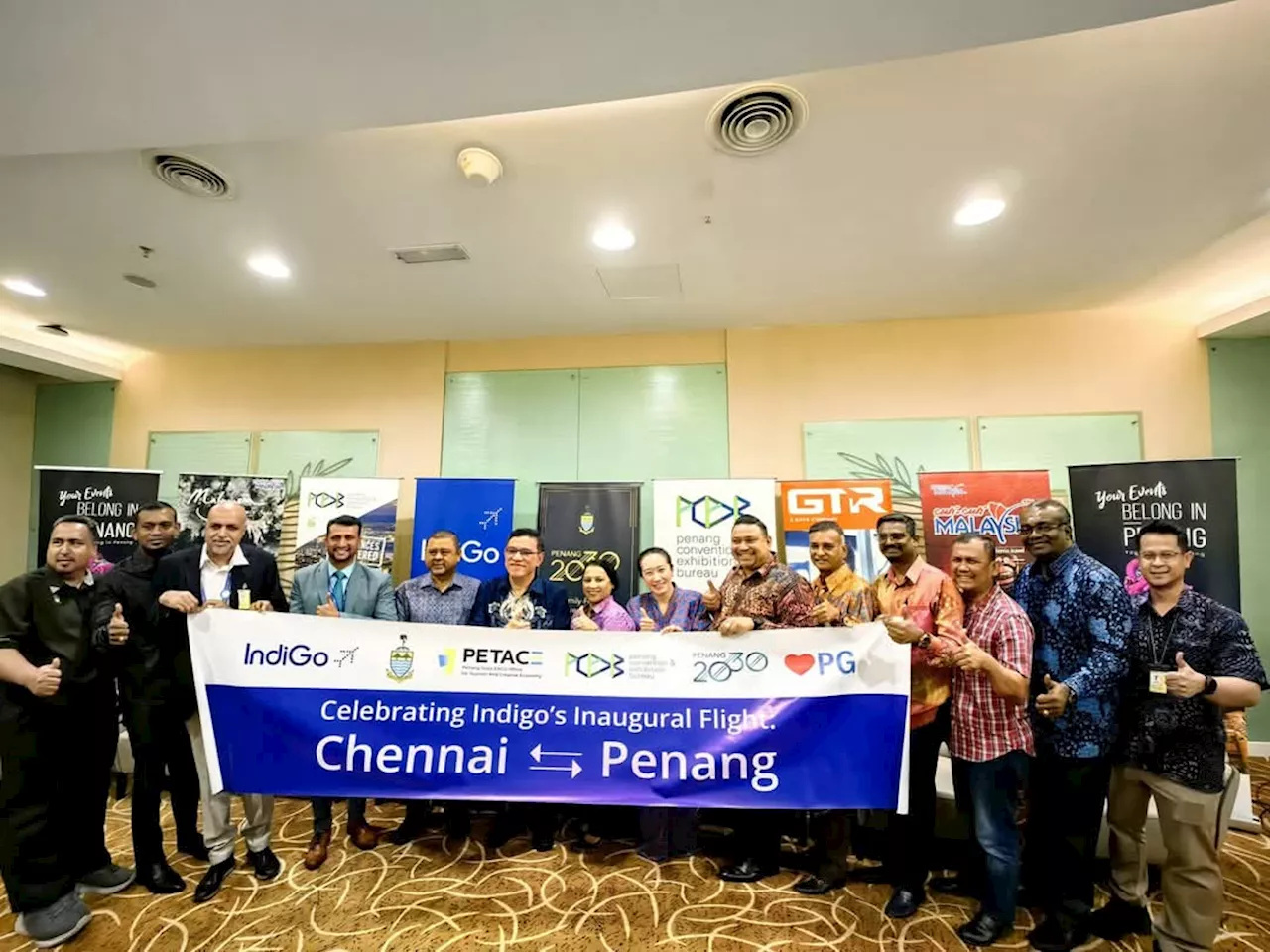 Penerbangan terus Chennai-Pulau Pinang perkukuh kerjasama serantau