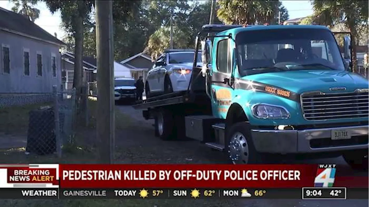 Man dies after being struck by off-duty JSO officer’s vehicle in New Town neighborhood