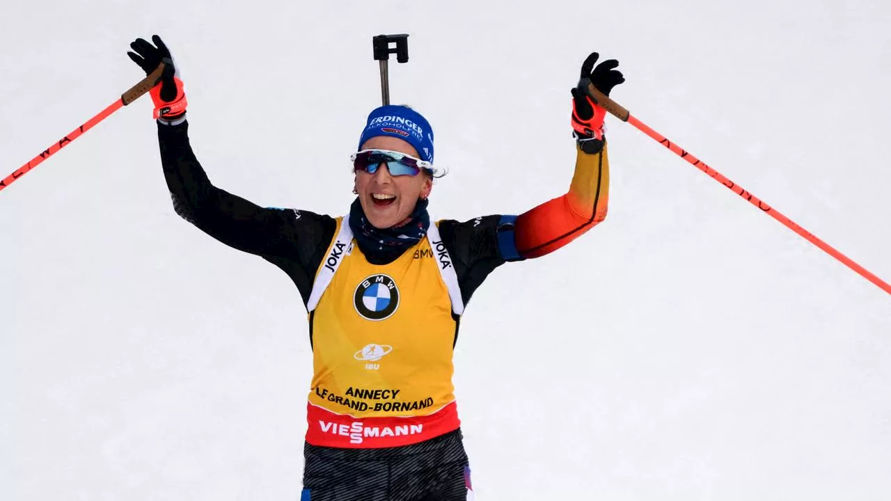 Biathlon: Preuß siegt erneut - Voigt Dritte