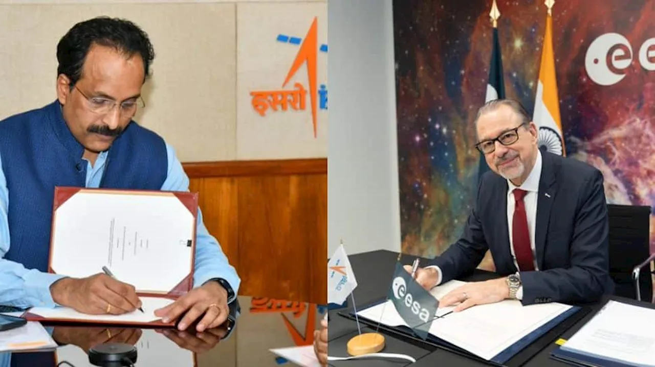 ISRO Sign Agreement With European Space Agency To Advance Human Spaceflight And Space Exploration