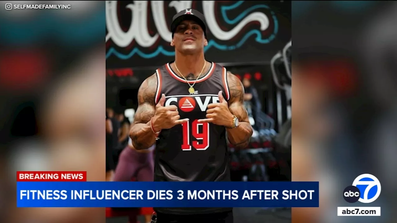 SoCal gym owner, fitness influencer dies 3 months after being shot during LA robbery