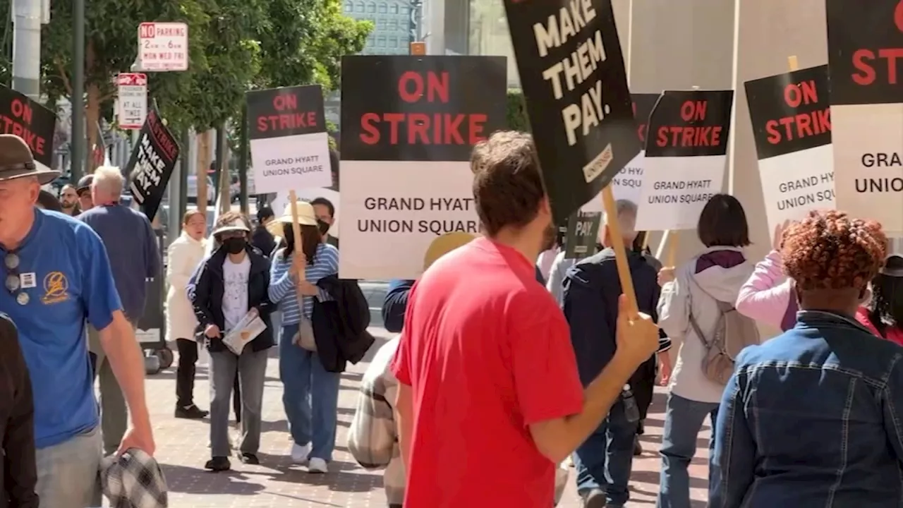 San Francisco Hyatt Hotel union workers unanimously approve new contract