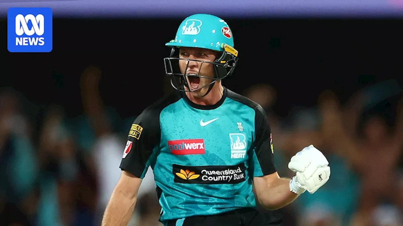 Nathan McSweeney stars as Brisbane Heat earn thrilling last-ball BBL win over Adelaide Strikers