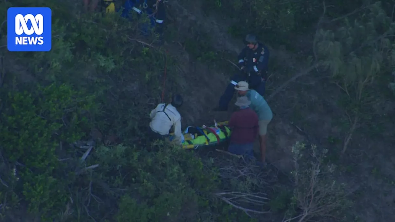 Woman airlifted to hospital after paragliding collision on Noosa's North Shore