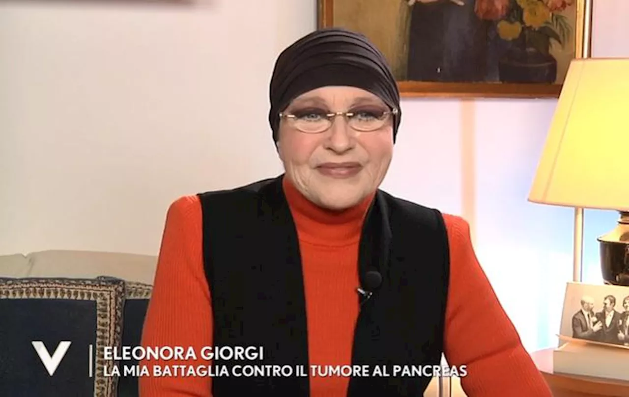 Eleonora Giorgi a Verissimo, la lotta con il cancro: 'Ho fatto tutto il possibile'