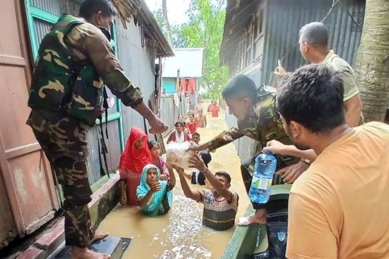 60.000 warga Rohingya lari ke Bangladesh karena konflik Myanmar