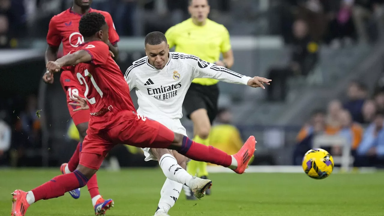 Mbappé scores again as Real Madrid ends 2024 in 2nd place in Spanish league