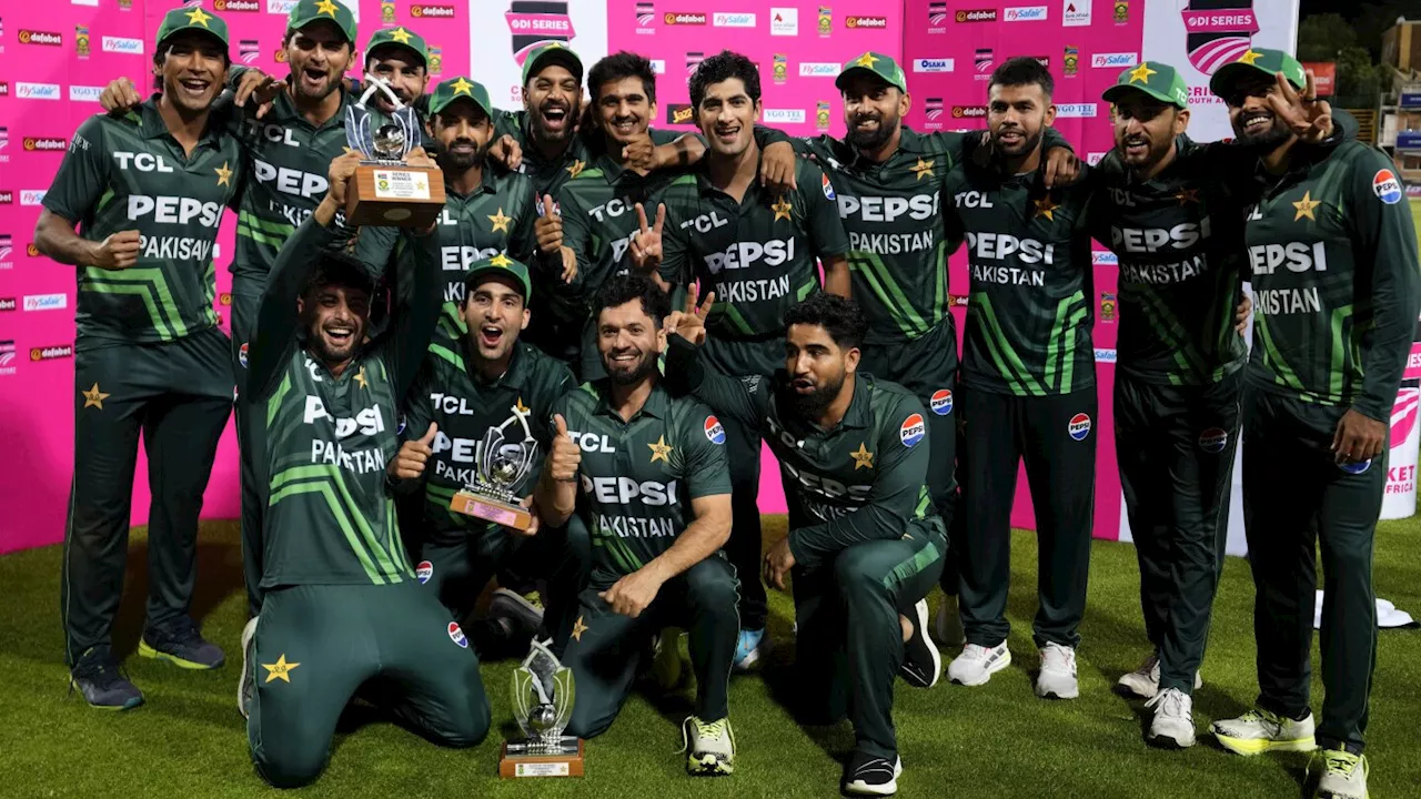 Pakistan completes a 3-0 sweep of ODI series against South Africa