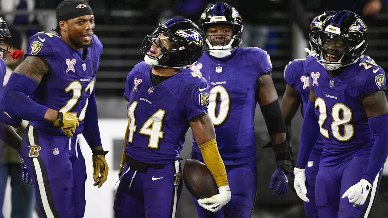 Ravens finally got the breaks in their series with Pittsburgh, and they won convincingly