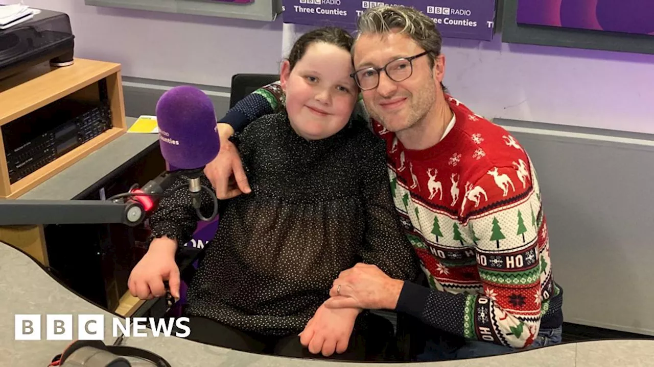 Chorleywood blind girl with brain tumour presents her own show