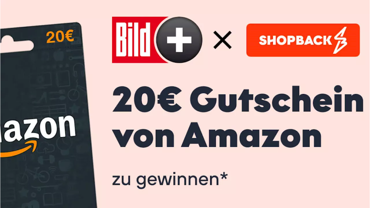 Glücksdreh: täglich einen 20€ Amazon-Gutschein mit Shopback gewinnen