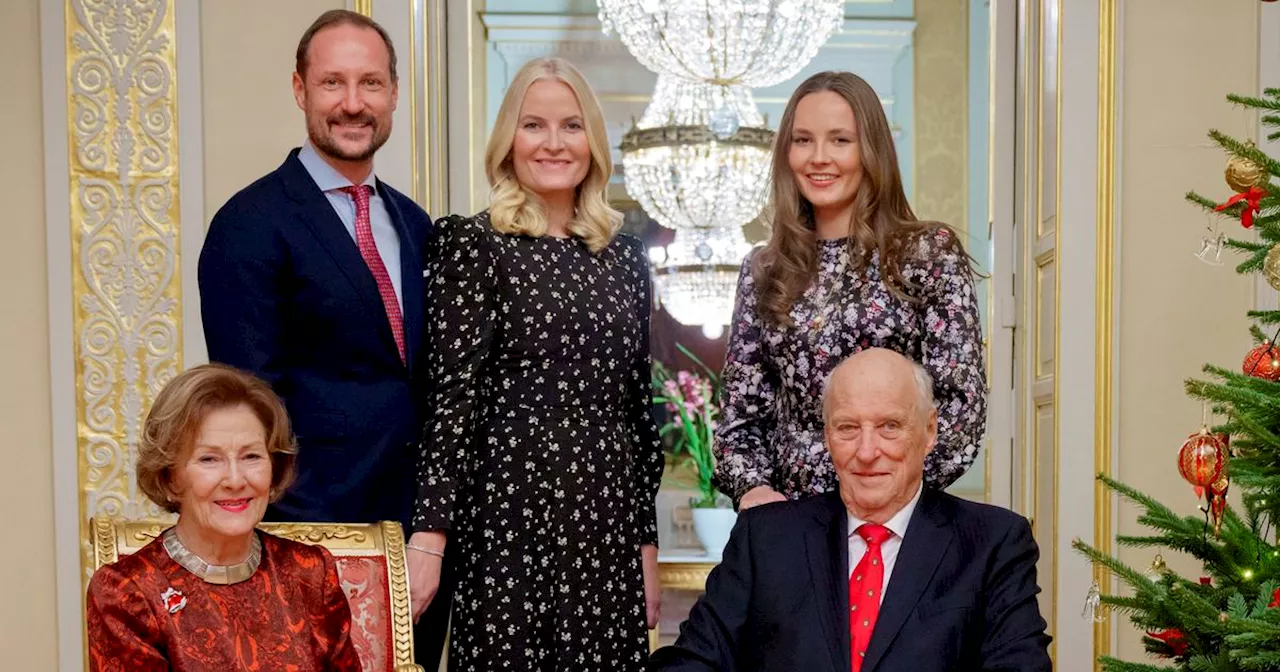 Haakon von Norwegen: Weihnachtsgrüße von der ganzen Familie