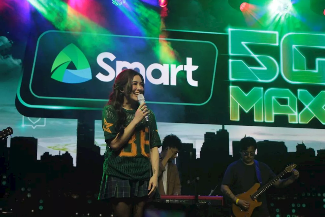 Smart makes history with first-ever 5G Max-powered concert