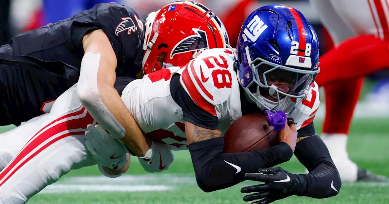 Giants blown out by Falcons, drop franchise-record 10th straight game