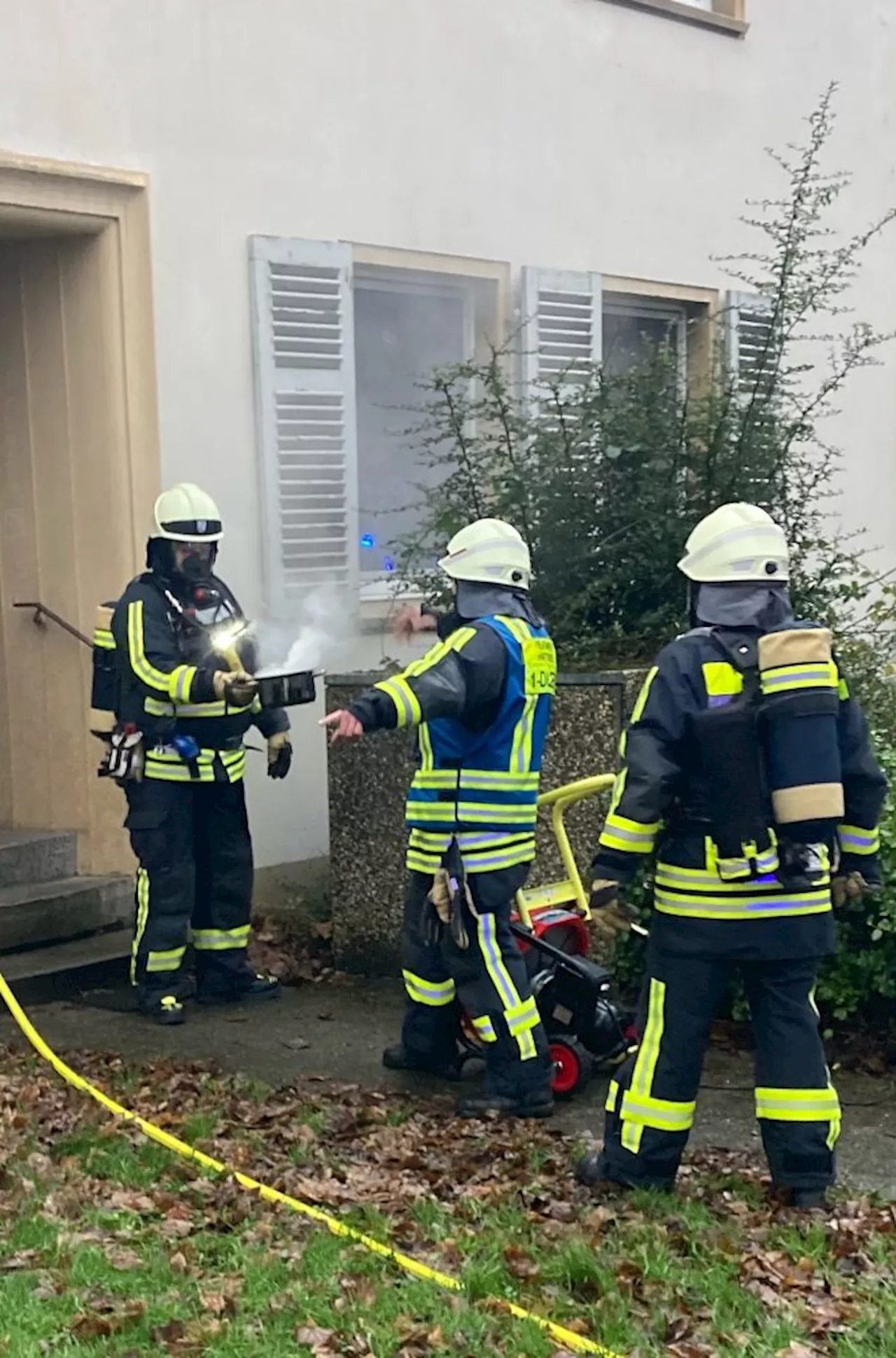 Gemeldeter Küchenbrand sorgt für Einsatz der Hattinger Feuerwehr