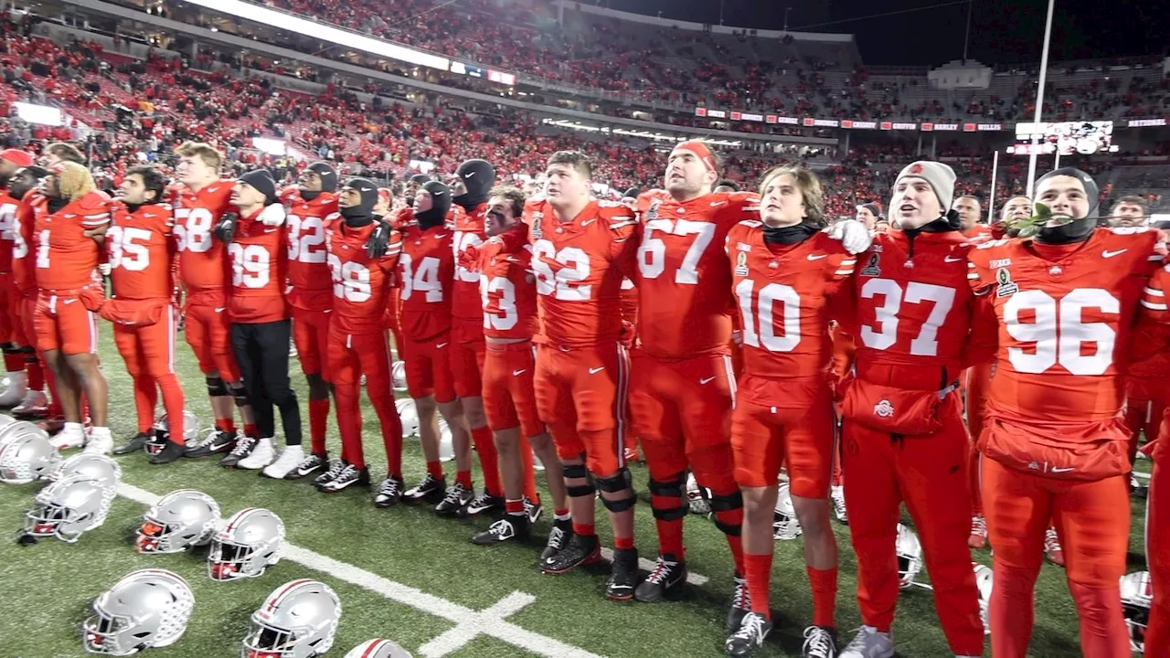 Ohio State football players and fans celebrate big win against Tennessee with ‘Carmen Ohio’ (video)