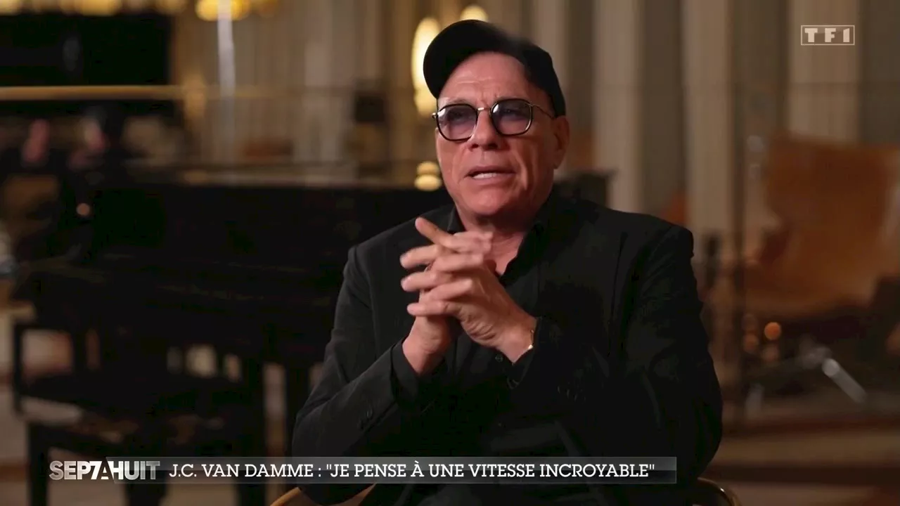 'Dans votre tête, il y a…' : Audrey Crespo-Mara perplexe face à Jean-Claude Van Damme, cette question aussi lunaire que la réponse