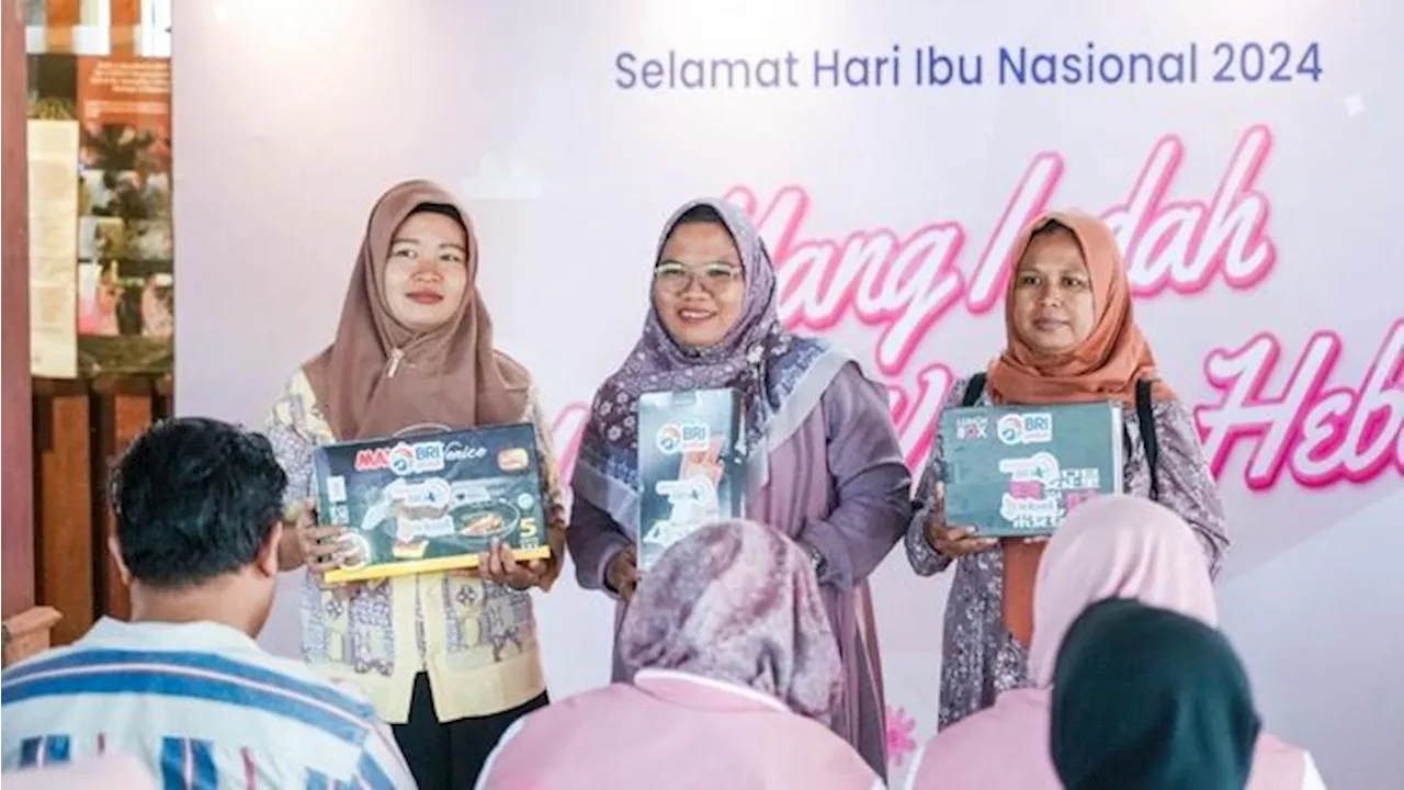 Peringati Hari Ibu, BRI Salurkan Bantuan ke Kelompok Usaha Wanita