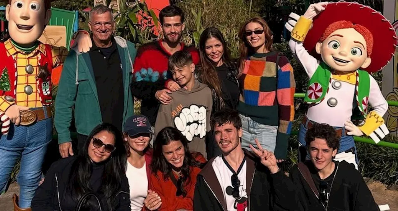 Marquezine curte viagem à Disney com família de João Guilherme e Sasha; veja