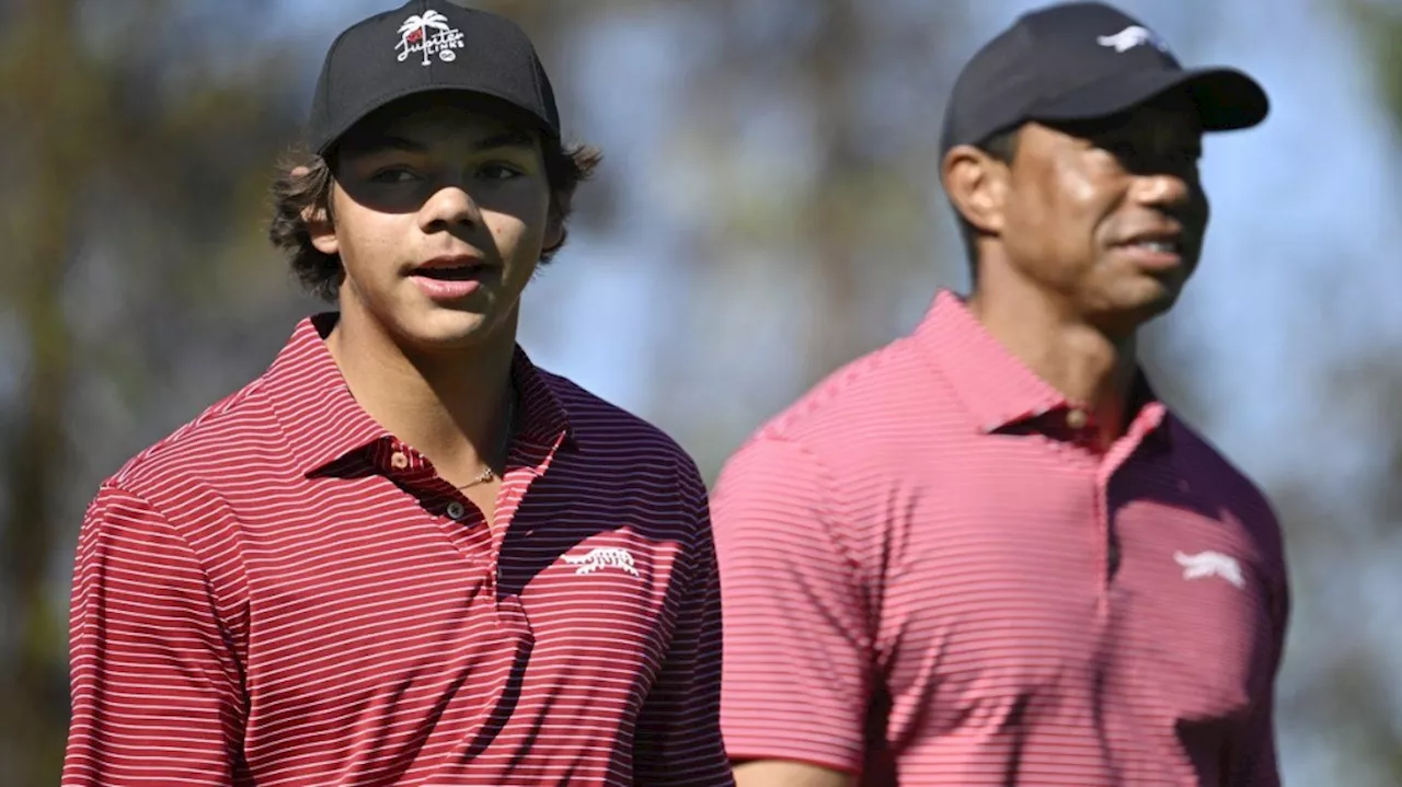 Tiger Woods' son, Charlie, sinks hole-in-one at PNC Championship