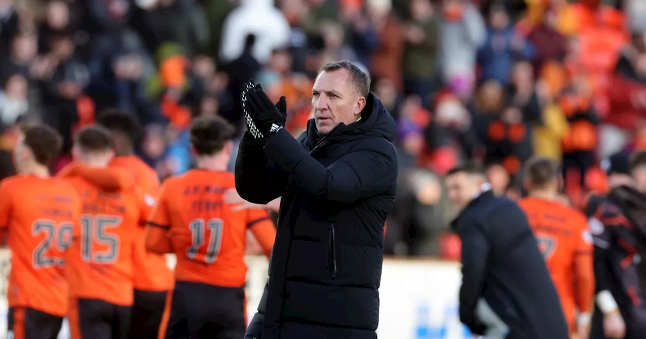 Celtic pundits hear 3 things Brendan Rodgers really thinks about Dundee Utd draw