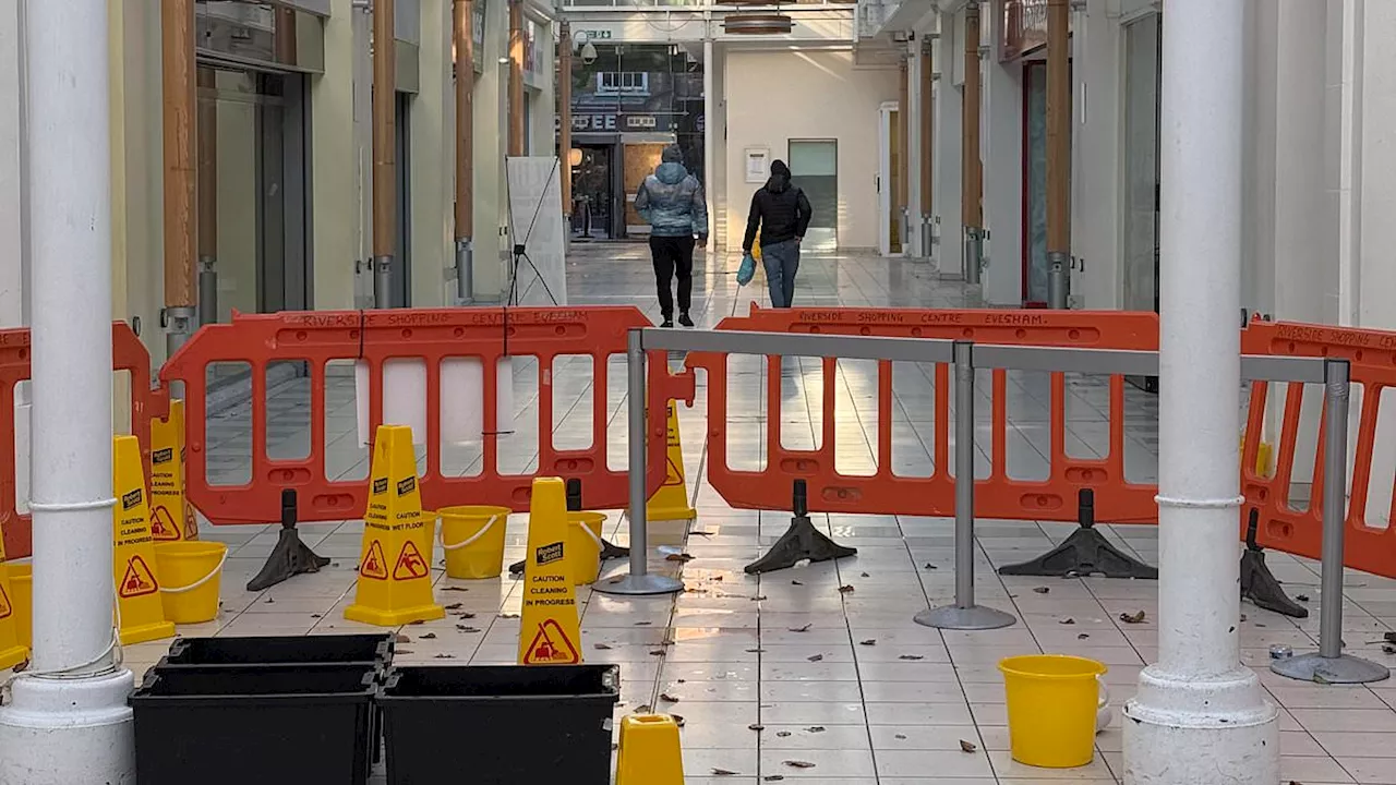 Inside Britain's saddest shopping centre: Town centre mall empty just DAYS before Christmas as...