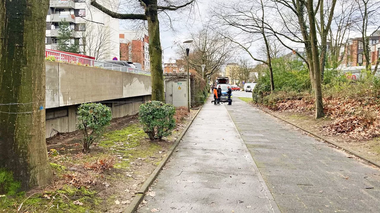 Gefährlicher Eingriff in den Straßenverkehr: Unbekannte spannen Drahtseile über Radwege in Erkrath