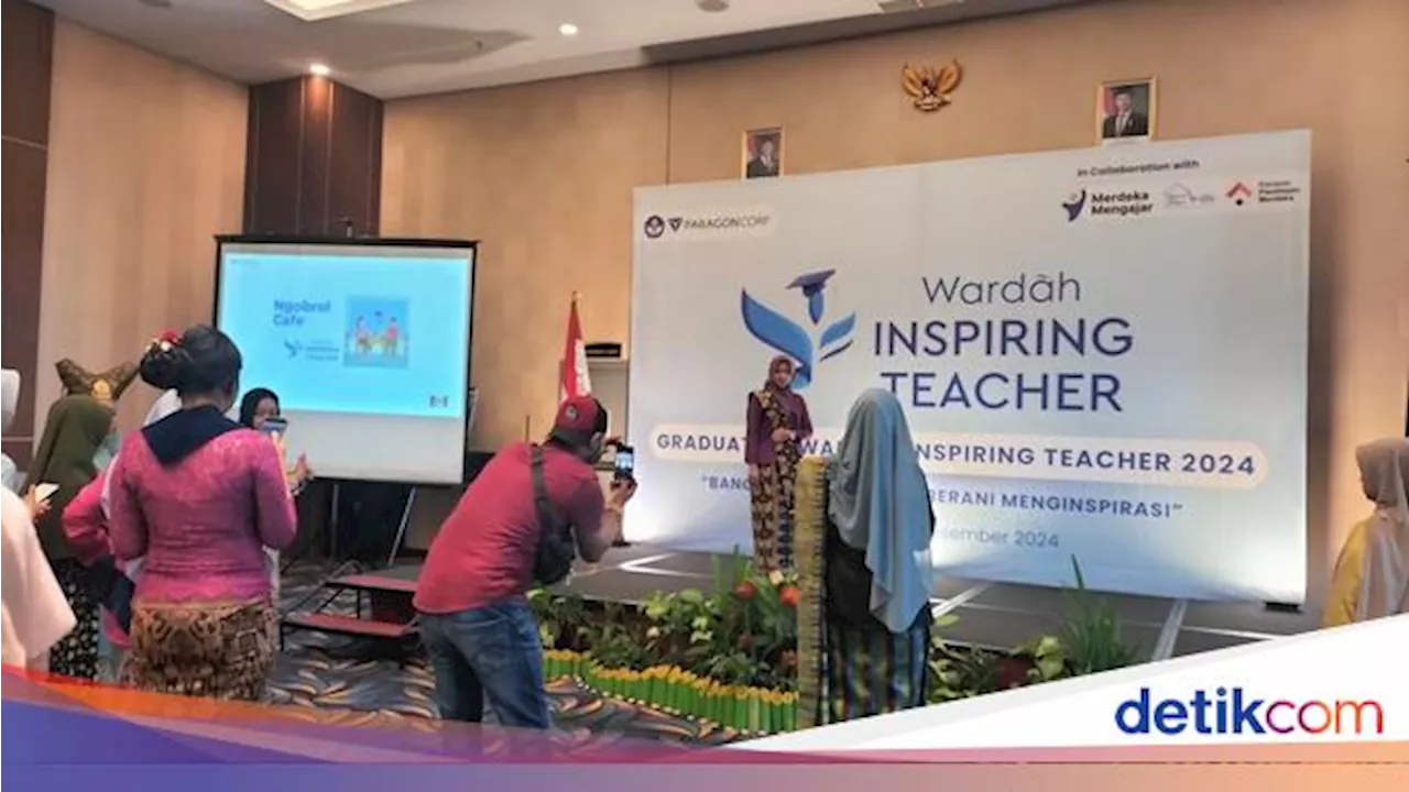 Potret Graduation Wardah Inspiring Teacher 2024, Pameran Guru Bikin Acara Meriah