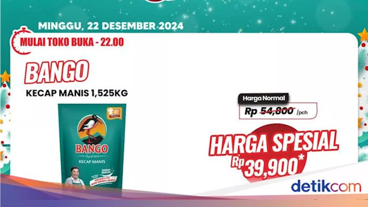 Cuma di Transmart Full Day Sale! Kecap 1,5 Kg Dibanderol Rp 39.900