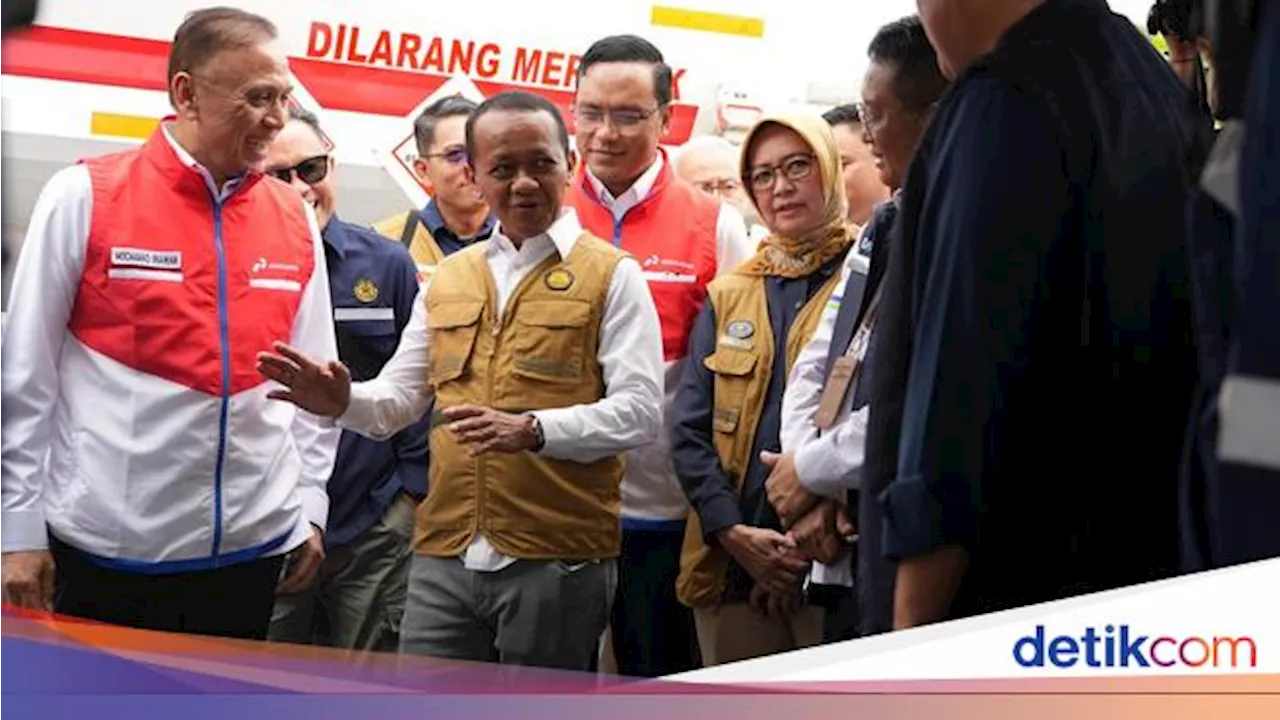 Kunjungi Cilegon, Bahlil Pastikan Listrik, LPG, dan BBM Selama Nataru Aman