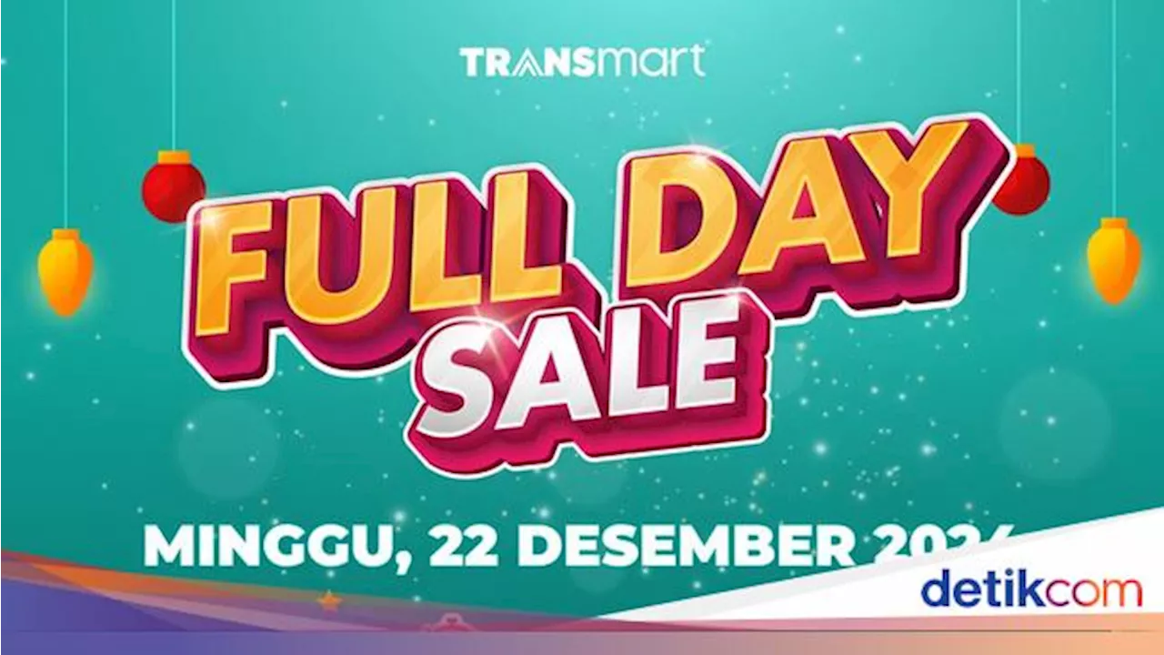 Mumpung Libur, Yuk Berburu Diskon 50% + 20% di Transmart Full Day Sale