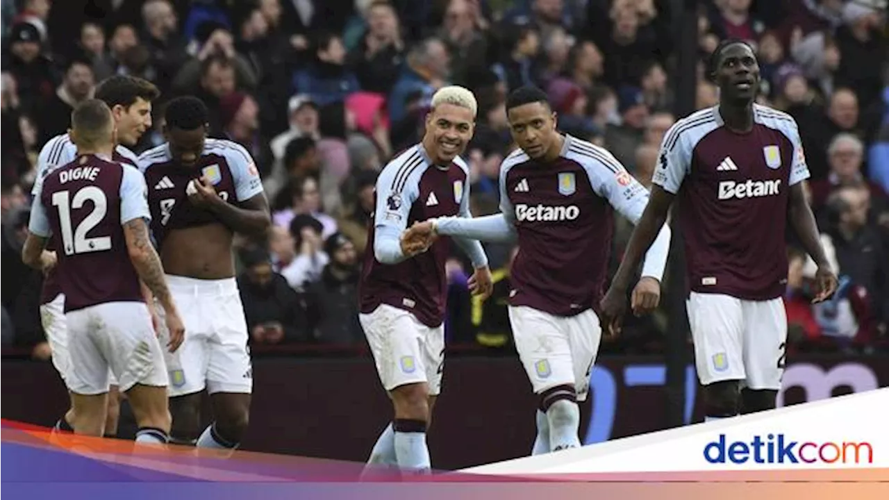 Aston Villa Vs Man City: The Citizens Kalah 1-2