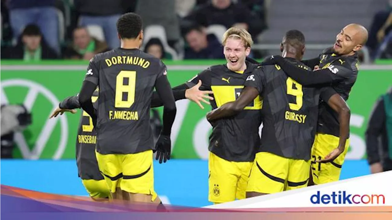 Wolfsburg Vs Dortmund: 10 Pemain Die Borussen Menang 3-1