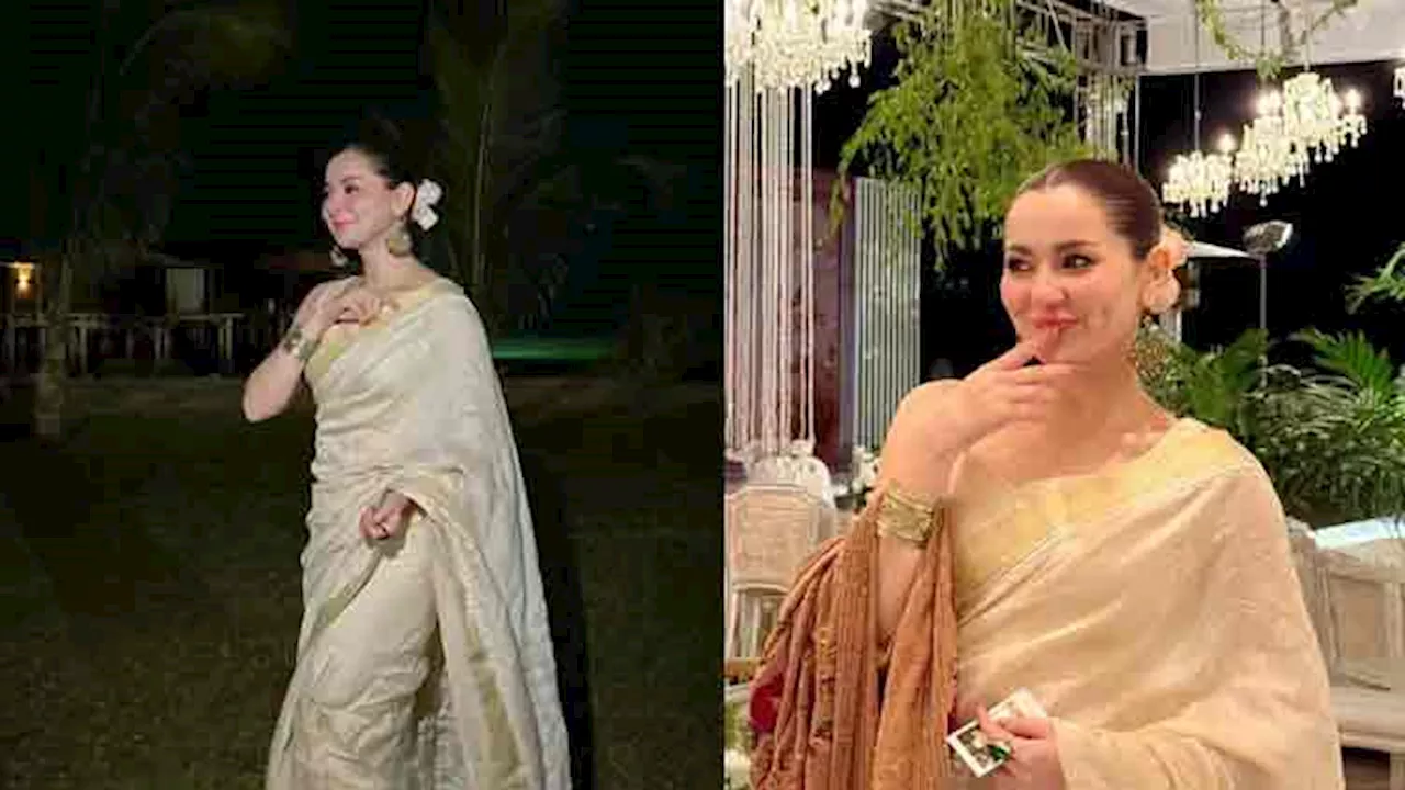 This is how Hania Amir dressed herself to start her wedding season