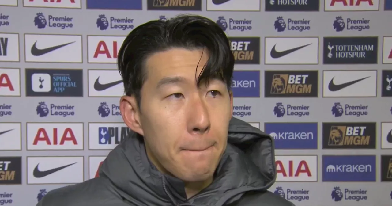 Devastated Son-Heung Min admit defeat was 'very, very painful' after being blown away by Liverpool