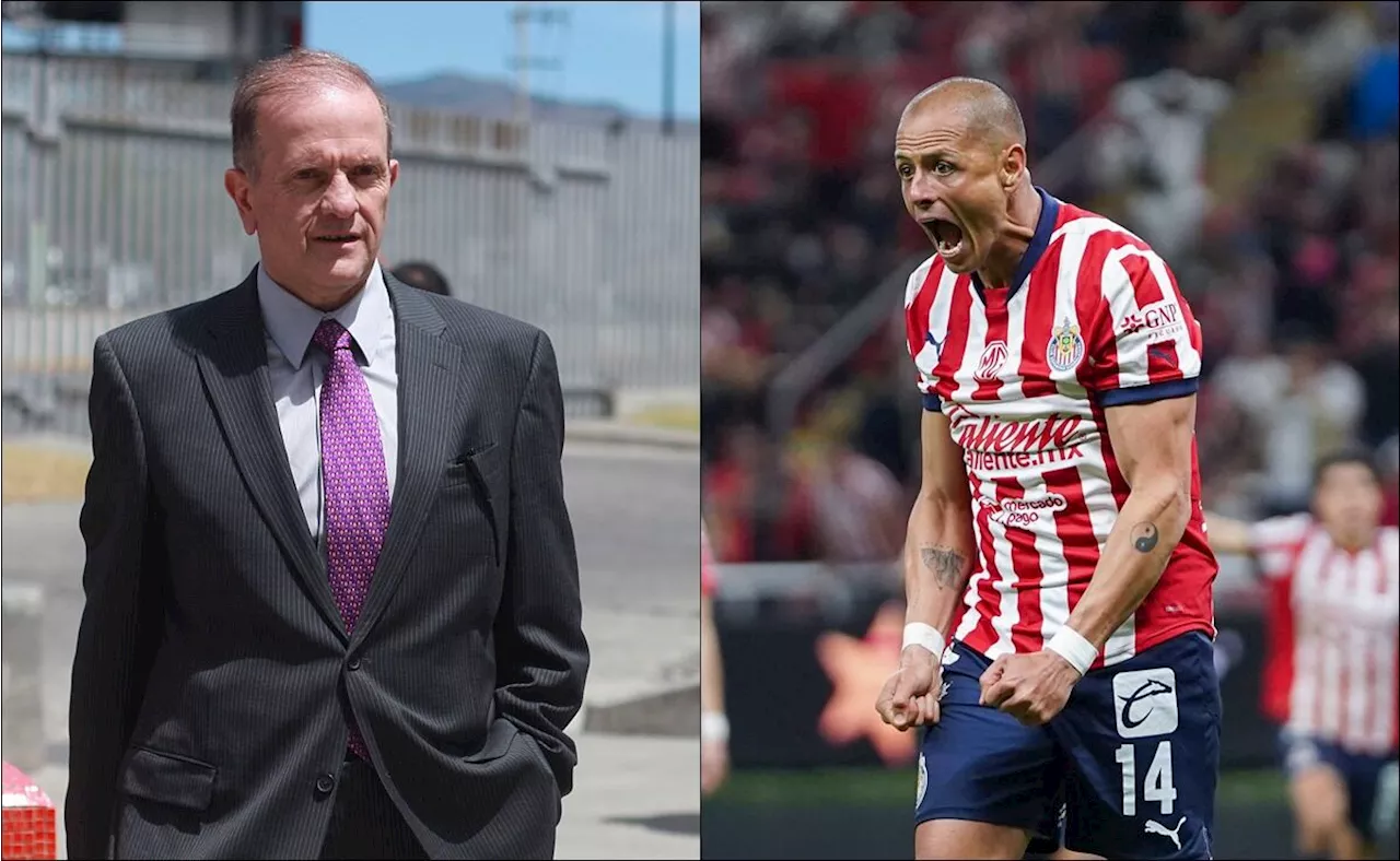 Fernando Schwartz sale en defensa de Chicharito Hernández; “Aún le puede rendir a Chivas”