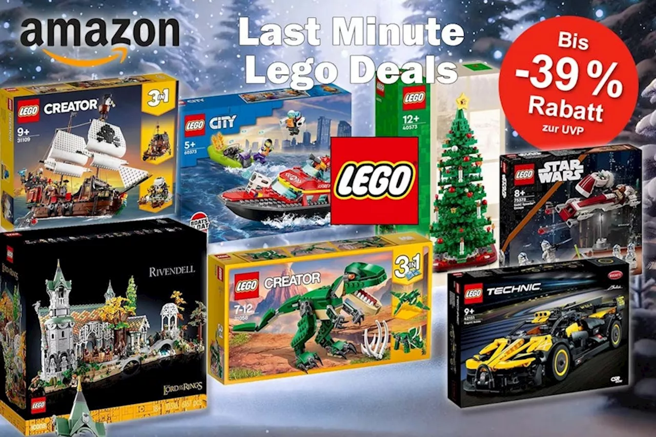 Lego Mega Last Minute Angebote im Amazon Sale: Jetzt noch Top-Deals bis 39% Rabatt sichern