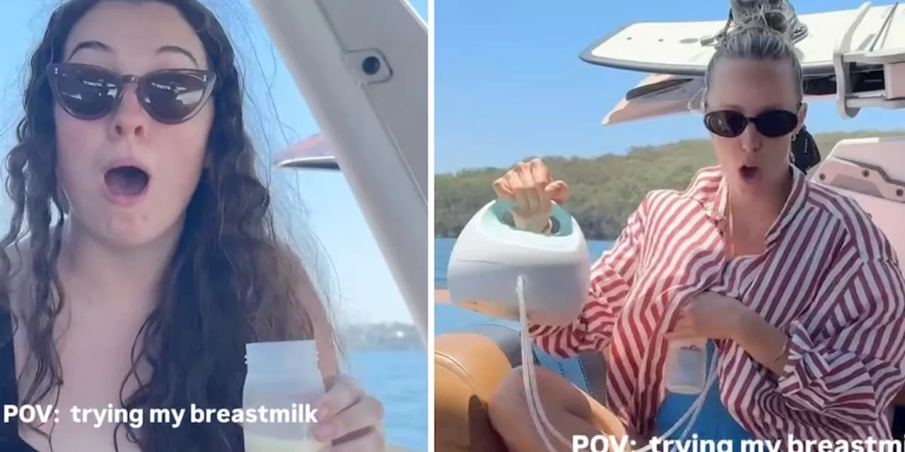 Influencerin gibt Mitarbeitern Muttermilch zu trinken – User verstört: „eklig“