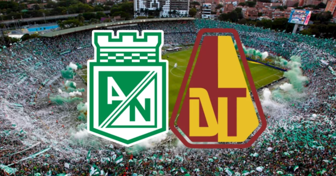 Atlético Nacional vs Deportes Tolima EN VIVO: Minuto a minuto Final vuelta Liga de Colombia 2024 con Efraín Juárez