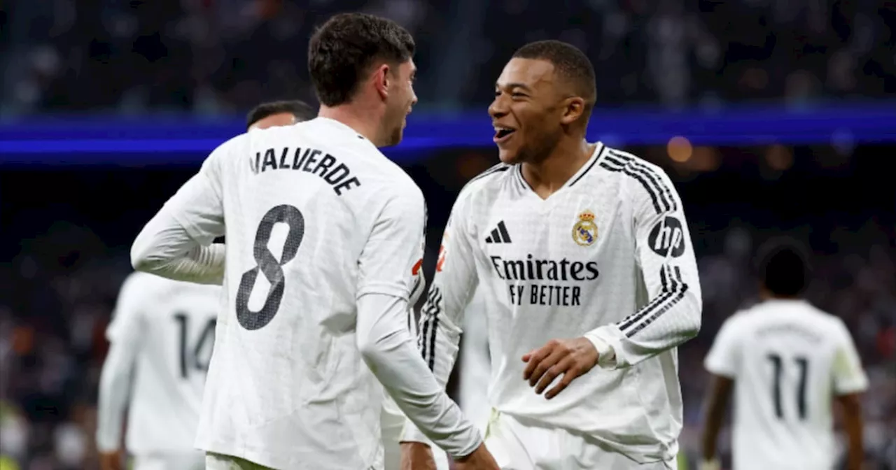 ¡El show de Mbappé y Valverde con GOLAZOS incluidos! Real Madrid derrotó a Sevilla y es sublíder de LaLiga (VIDEO)