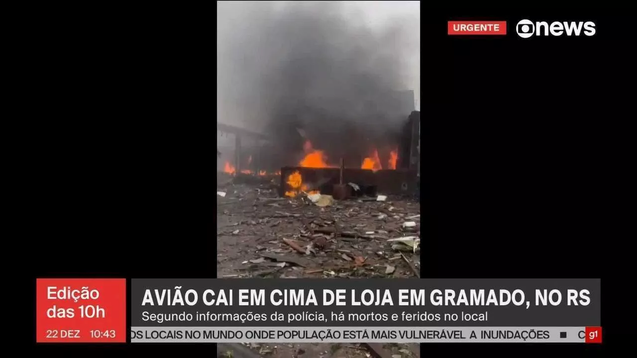 Empresário de SP é uma das vítima da queda de avião em Gramado, no RS