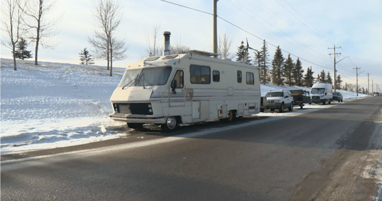 Starting over: Calgarian living in his RV questions being forced to relocate